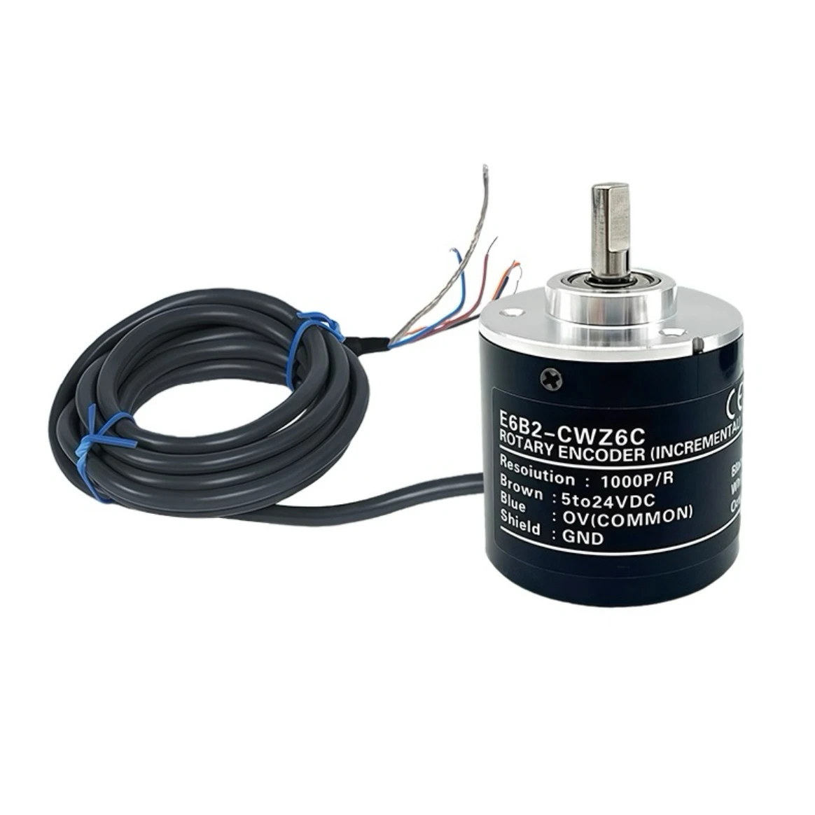 

1PCS E6B2CWZ6C Optical Rotary encoder E6B2-CWZ6C 2500 2000 1800 1024 1000 600 500 400 360 200 100 60 40 30 20P/R 5-24VDC