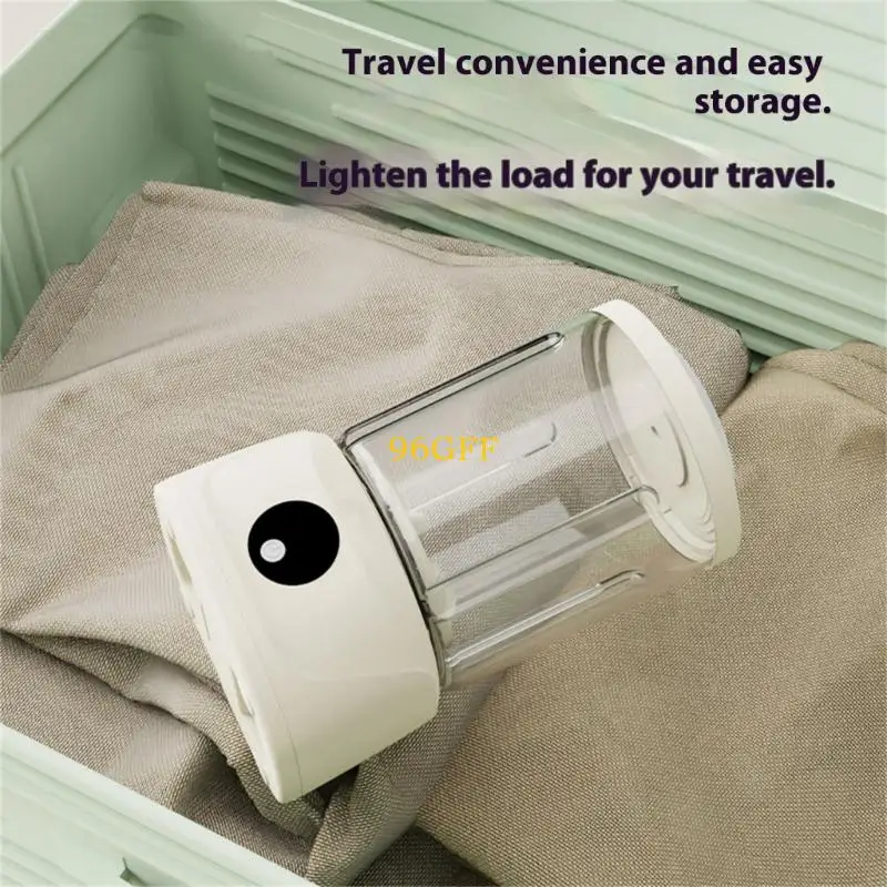 96GF Portable Washing Machine Wireless Mini Washer Deeply Clean Small Laundry Socks Underwear Baby Clothes Small Washer