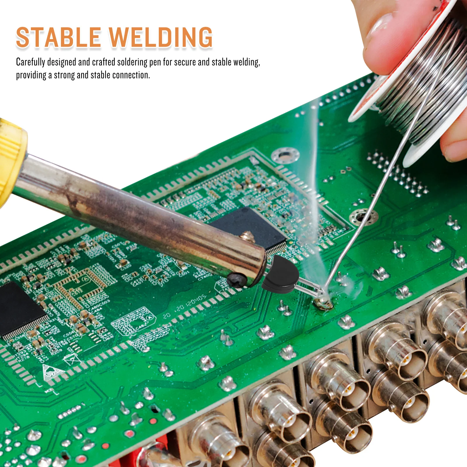 

2Pcs Head for Welding Pen Replacement Compact Soldering Tip for Portable DIY Repairs and Jewelry Crafting Use Welding Pen Head