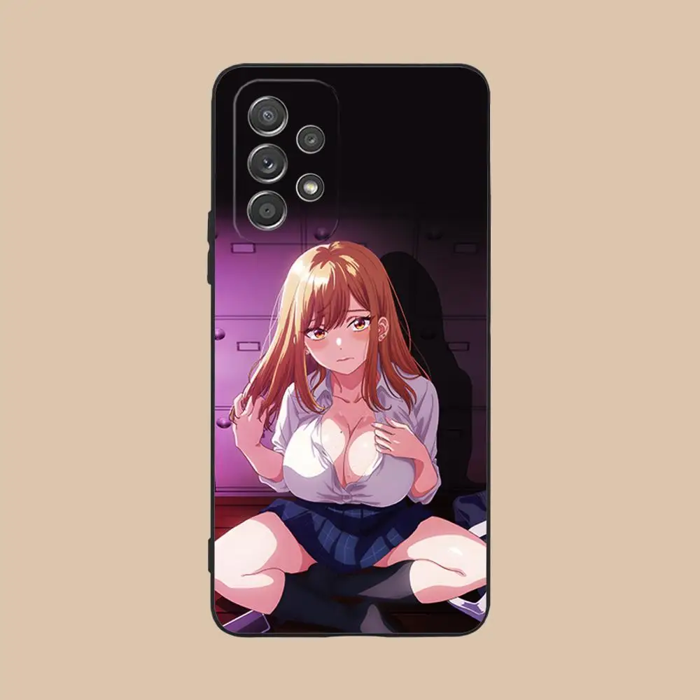 JK زي مدرسي فتاة قضية الهاتف لسامسونج غالاكسي A73 72 71 70 56 55 54 53 52 36 35 34 23 16 15 5G اللون الغطاء الواقي