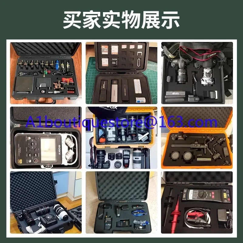 Photographic equipment equipment protective box SLR camera instrument special storage aviation safety rod toolbox customization