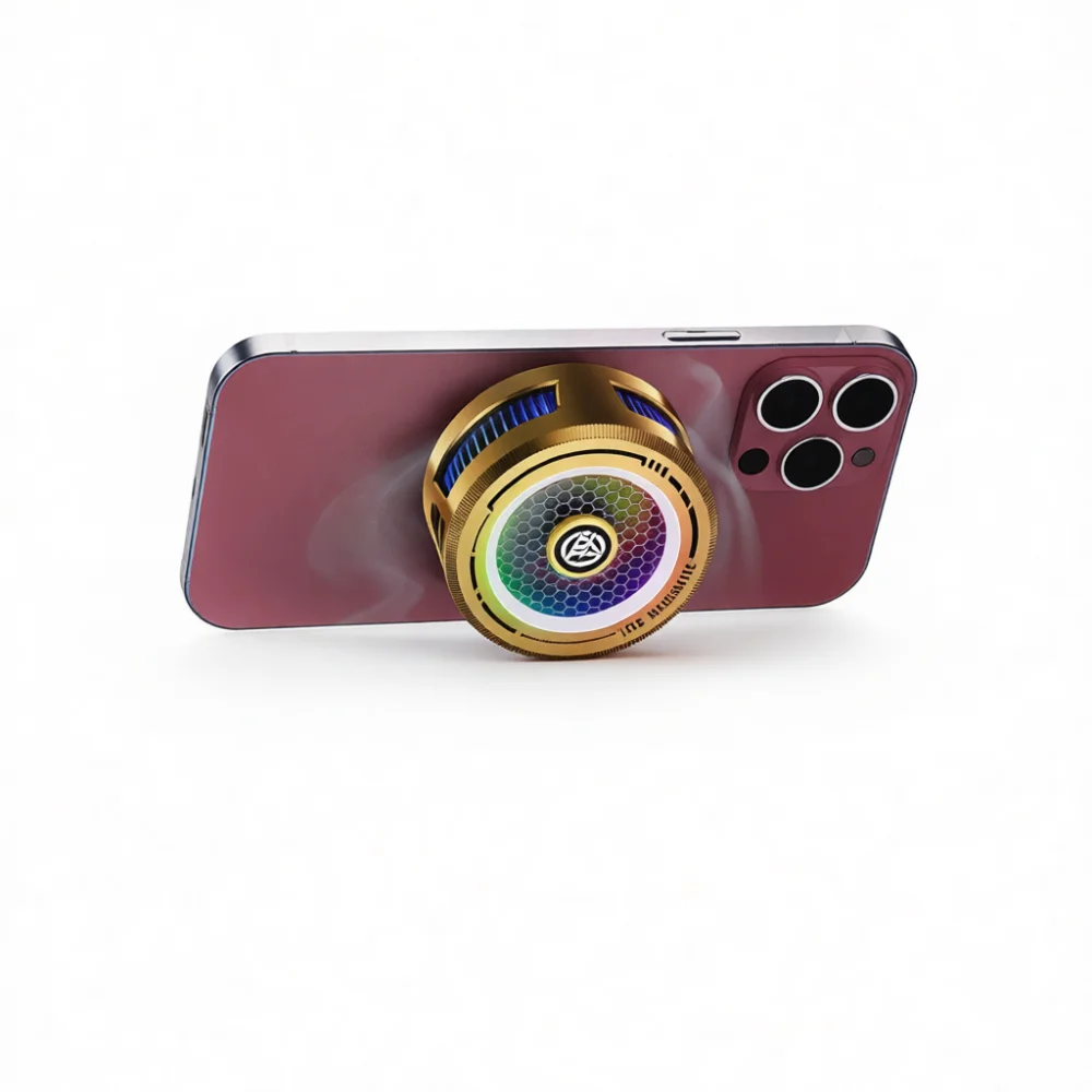 Semiconductor Phone Cooler Magnetic Radiator For Gaming Live Streaming Cooling Fan Smartphone Tablet Cooler Portable Radiator