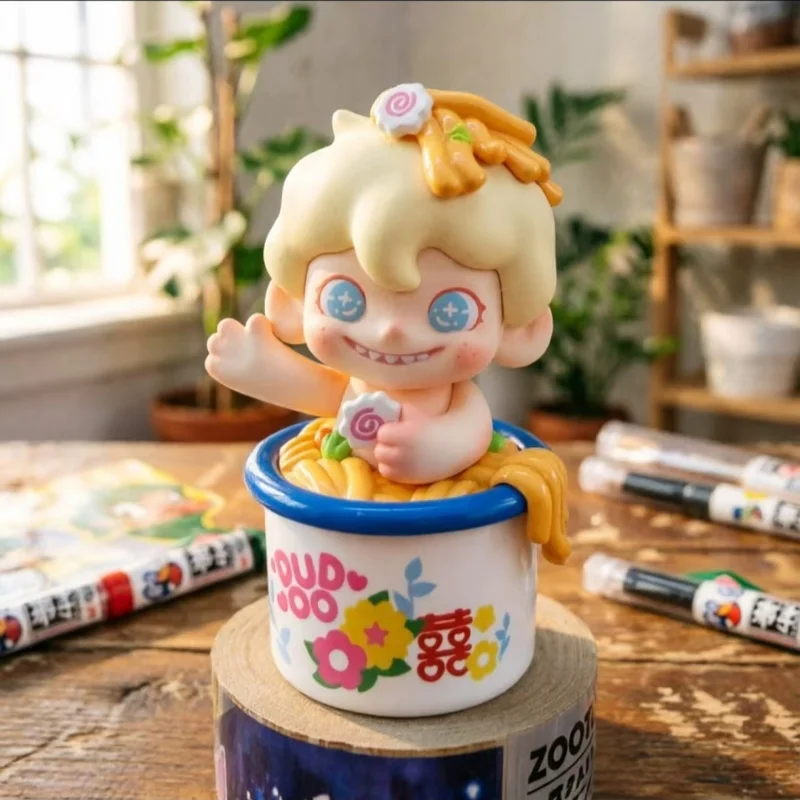 

DUDOO Tasty Afternoon Tea Series Blind Box Anime Action Figure Guess Bag Ornament Figurines Home Decor Dolls Model Girls