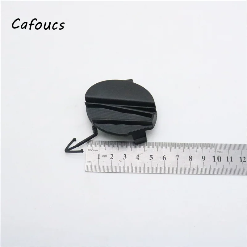 Cafoucs Front Bumper Tow Hook Cap Towing Hole Cover Trailer Trim Shell For Mazda 3 2.0 2.5L 2010 2011