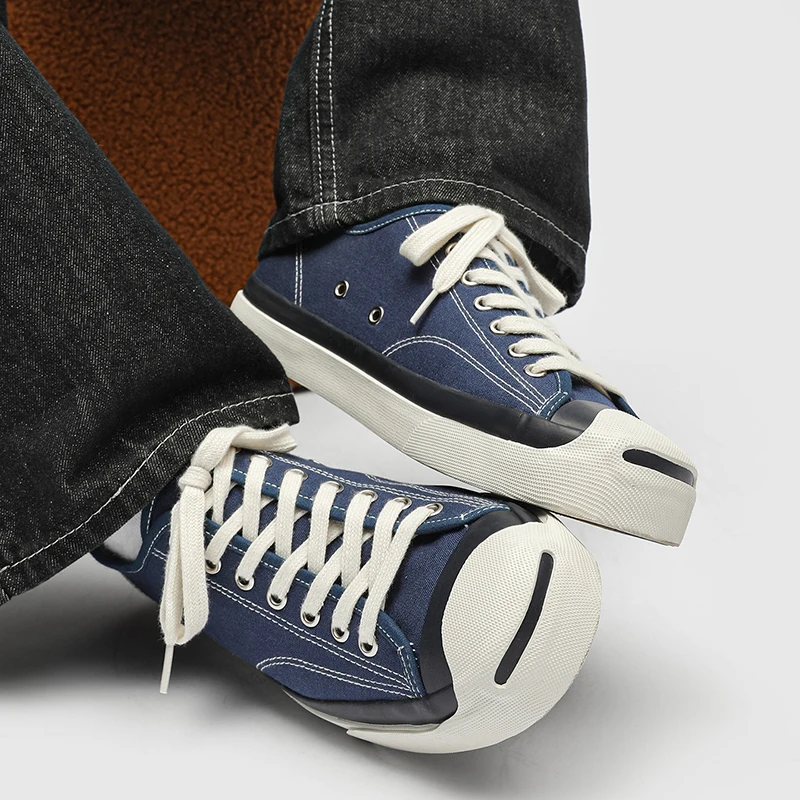 

2026 Spring Summer Comfortable Causal Sneakers Fashion Couple Walk Shoes Men's Canvas Shoes Flats Vulcanized Shoes for Men