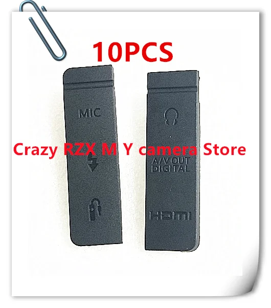 10PCS NEW USB/HDMI DC INVIDEO OUT Rubber Door Bottom Cover For Canon EOS 5D Mark III 5DIII 5D3 Digital Camera Repair Part