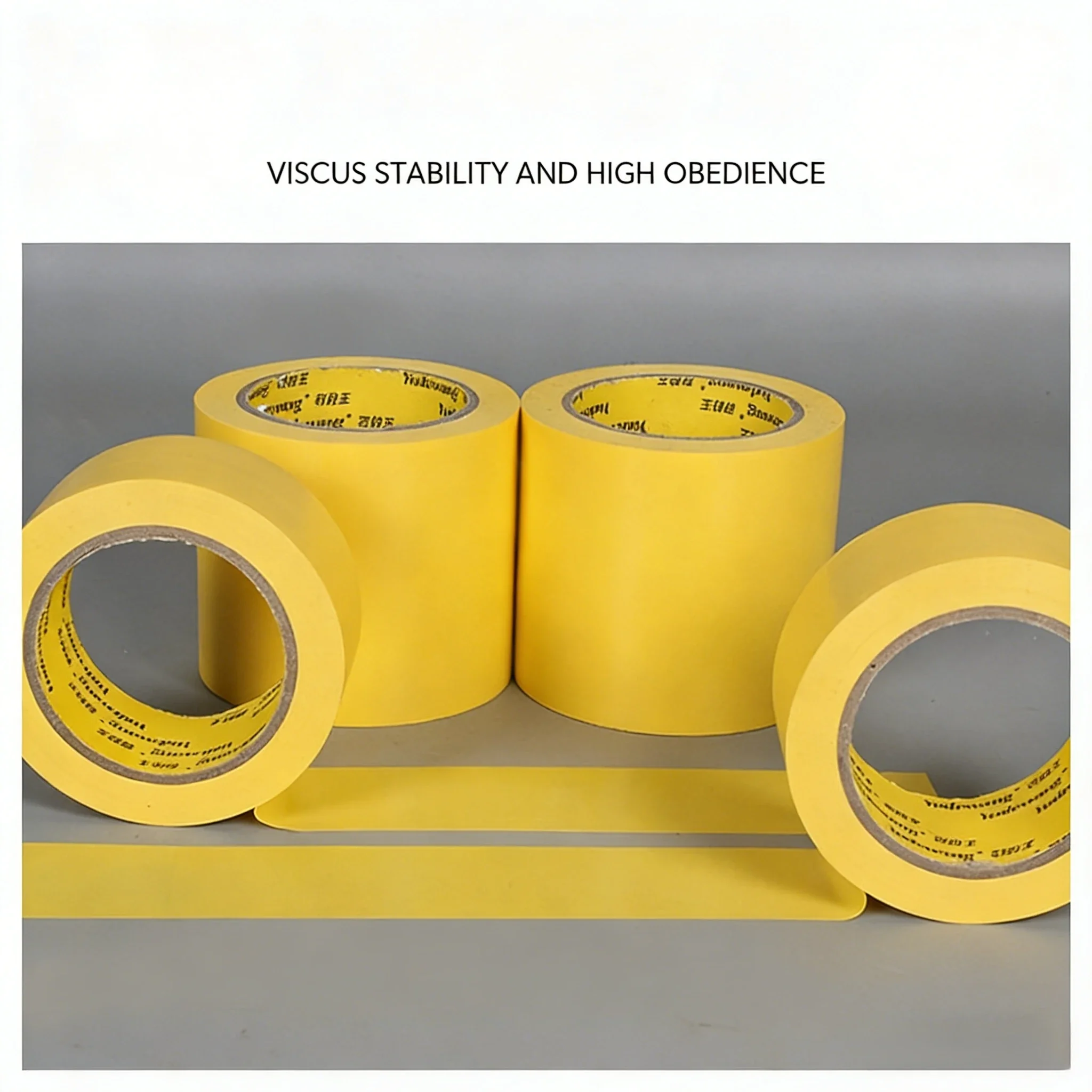 Yellow PVC Warning Tape 6cm×20m Safety Floor Marking Tape Heavy Duty Wear Resistant for Workshop Fire Evacuation Line