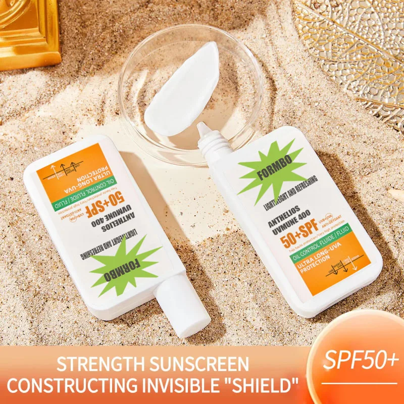 

SPF 50+ Солнцезащитный лосьон-крем Стойкая защита от солнца Легкий нежирный солнцезащитный крем предотвращает солнечные ожоги Уход за кожей лица и тела