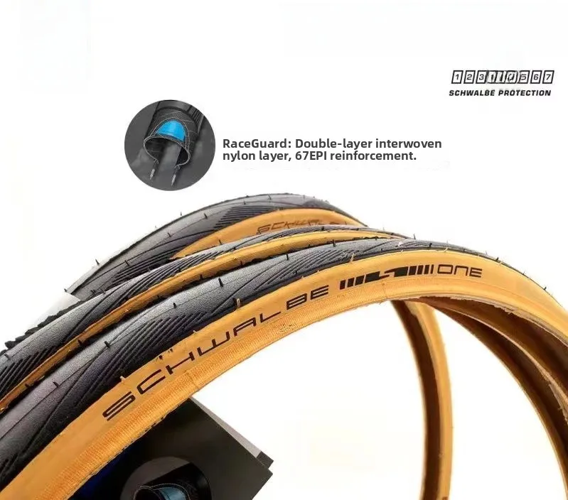 

Schwalbe ONE 20*/8 45 406 Малый диаметр колеса Велосипедная внешняя шина Anti-Pri Bla Желтая складная велосипедная шина