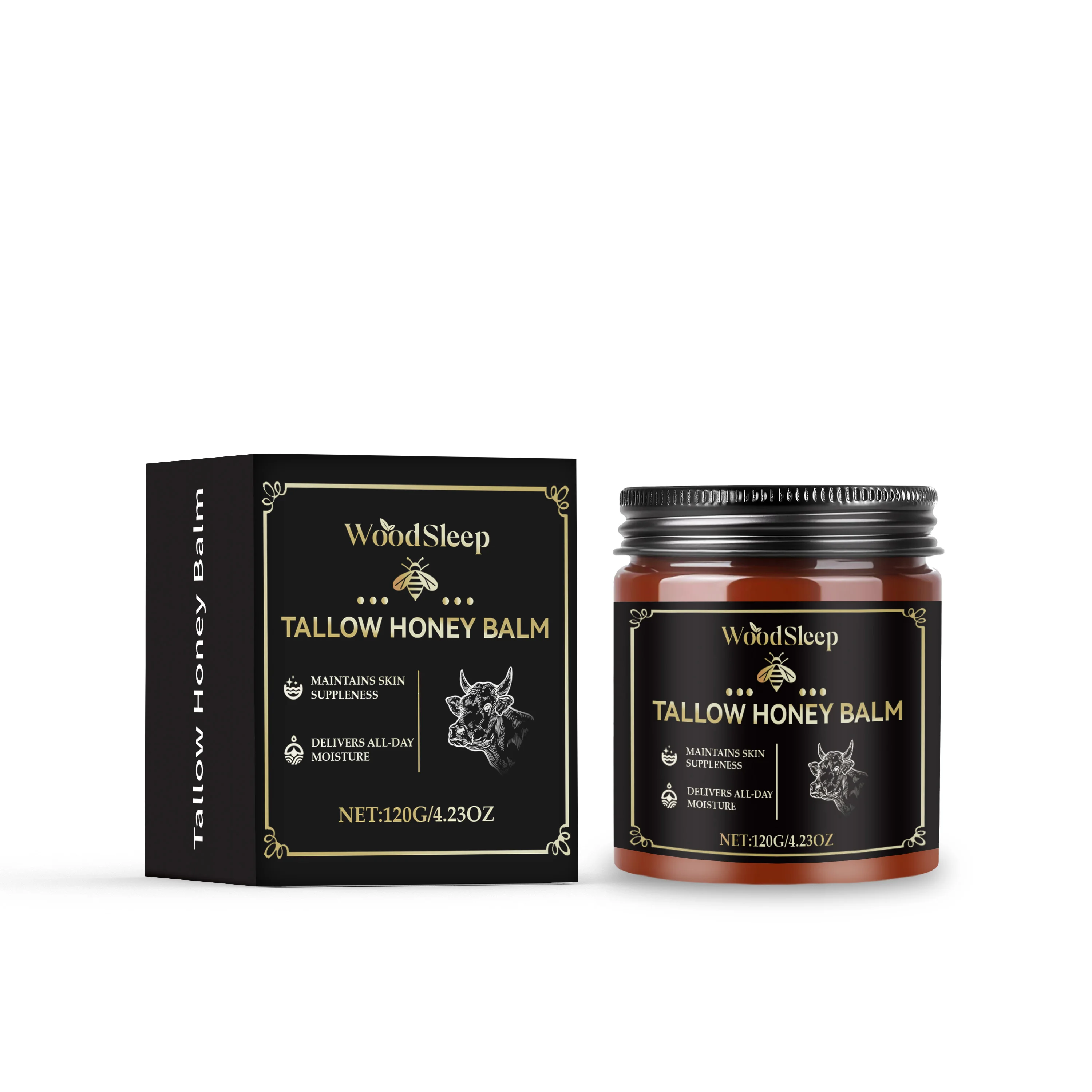 كريم ترطيب العسل القليل مغذي ومهدئ وإصلاح وتنعيم لشد البشرة والخطوط الدقيقة لتفتيح لحم البقر بلسم العسل الطويل #2