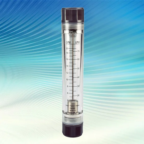2024 LZM-40G Acrylic And Stainless Steel Float Pipeline Water Liquid Tube Type Flow Meter 1-1/2\