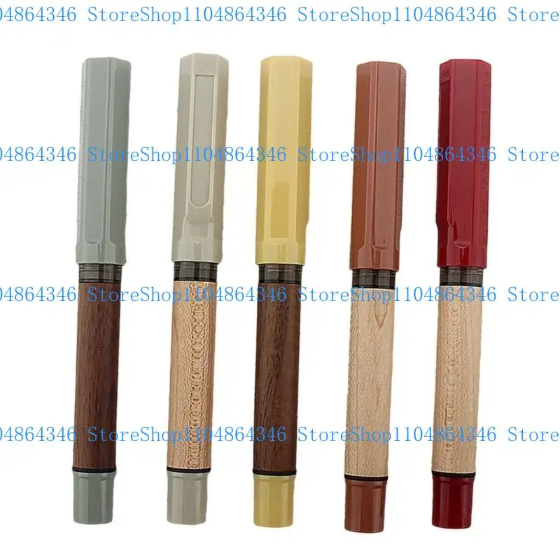 

5asd Fountain Pen 0.38mm EF Tip Large Inks Converter Ergonomic Grip Fountain Pen