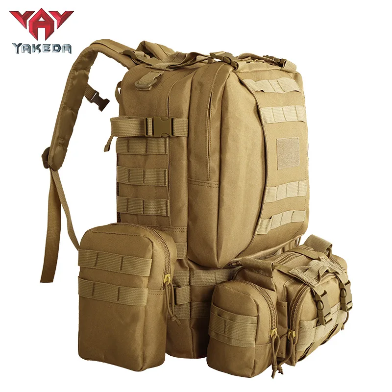 Imagem -02 - Yakeda-molle Mochila Tática Funcional para Homens e Mulheres Mochila Tática Caminhadas ao ar Livre e Bolsa de Treinamento Esportivo