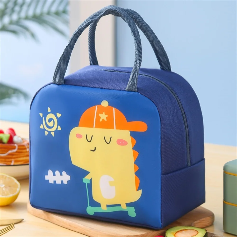 Portable Insulated Thermal Picnic Lunch Bag Box Cartoon Tote Food Fresh Cooler Bags Bento Bag For Women Girl Kids Children Gifts