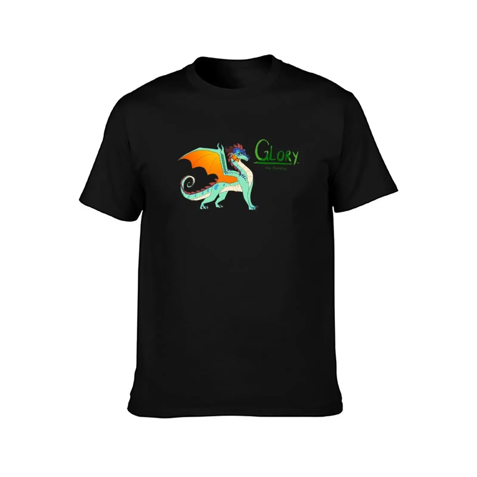 Glory the RainWing - Wings of Fire T-Shirt designer shirts cotton graphic tees cute tops blacks mens clothes