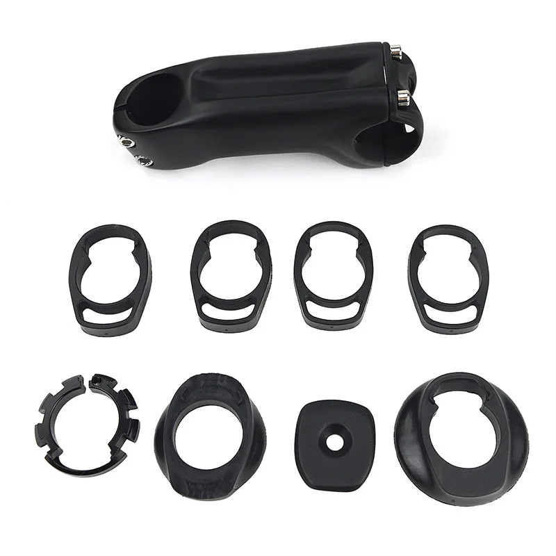 Велосипедный стем T1000 из карбона, с полной внутренней проводкой, 10/17 градусов, 60/70/80/90/100/110/120 мм, с проставками