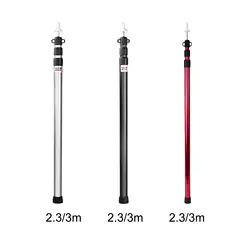 Tent Tarp Poles Tent Accessories Universal Multifunctional Awning Poles Telescoping for Awning Tarpaulin Canopy Porch Camping