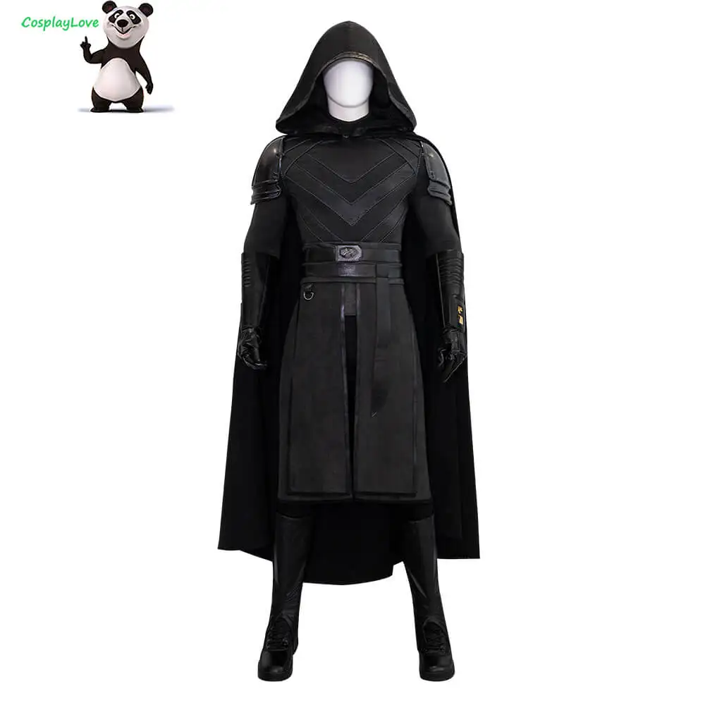 CosplayLove Movie Newest Ahsoka Baylan Skoll Cosplay Costume Black Star Uniform Custom Made For Boy Halloween Christmas Gift