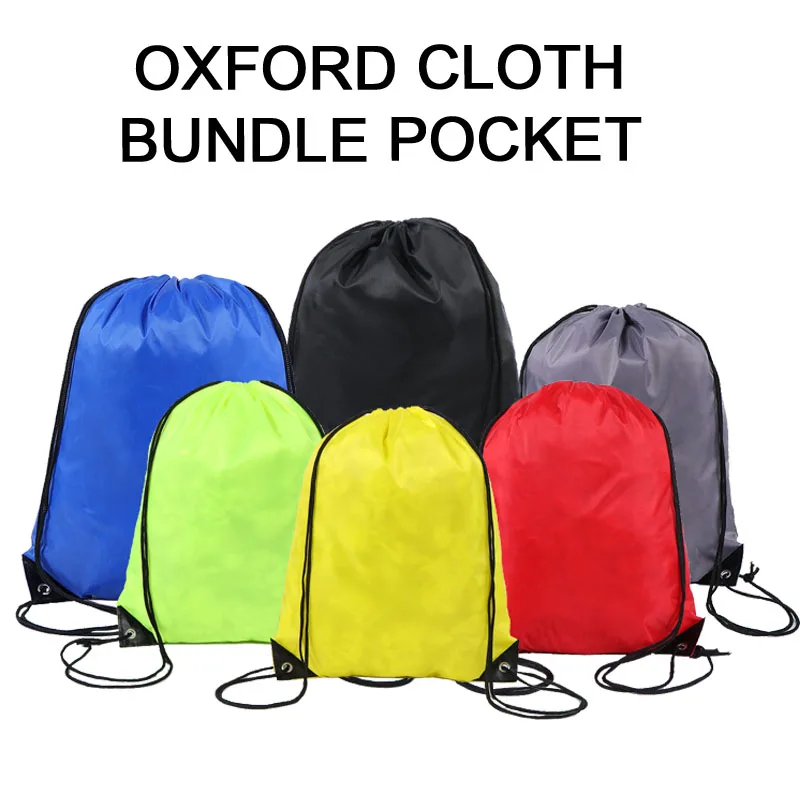 Drawstring Backpack School Sportswear Bag with Drawstring No Pain Children's Drawstring Bag String Bag Backpack LSD02
