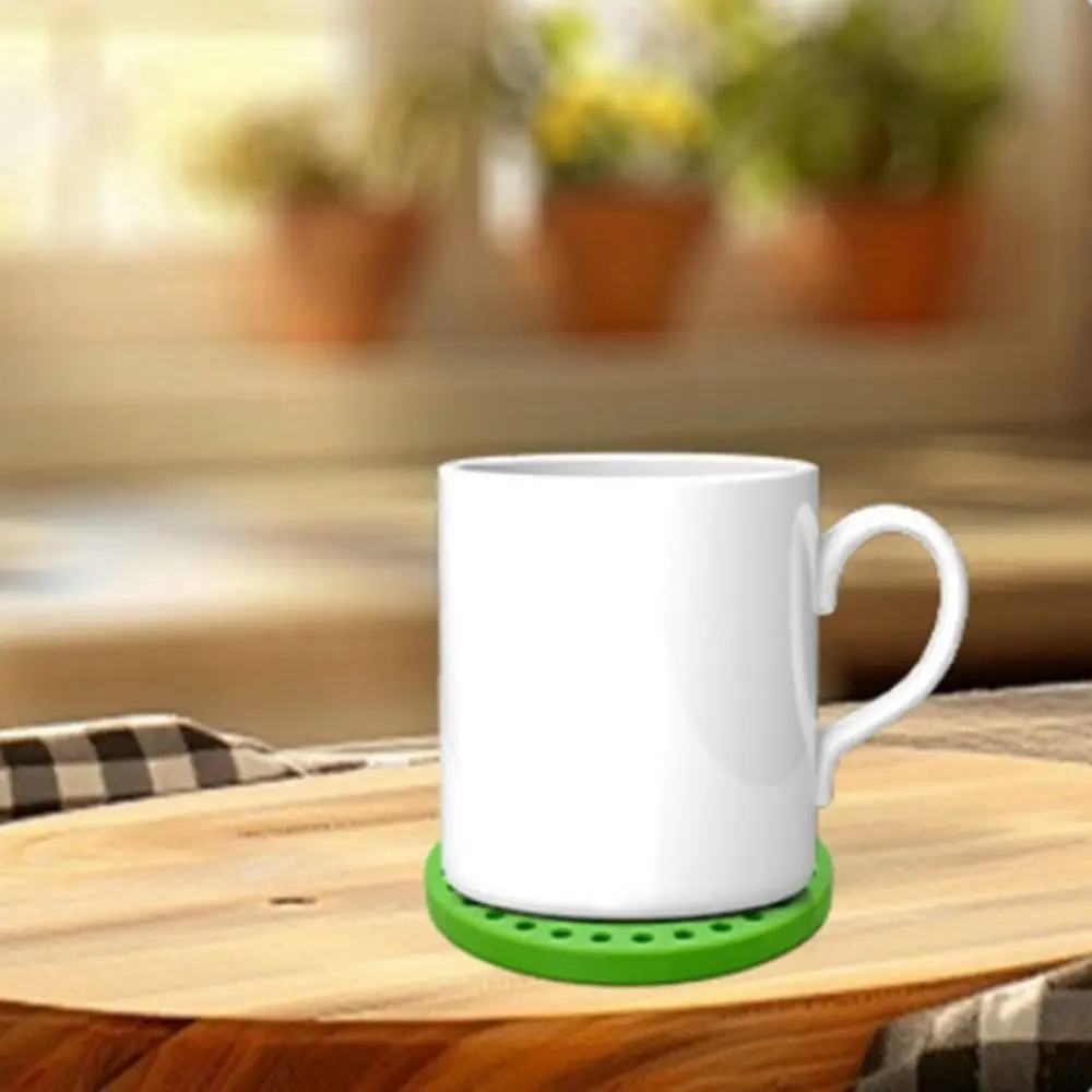 Multi-layer Ring 360° Rotating Coaster Heat Insulation Removable Creative Coaster Universe Coffee Cup Depressed Relief