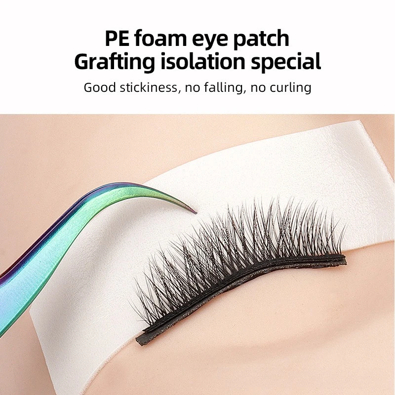مايكرو رغوة Eyepad غير مؤلم لاش لوازم PE رغوة لصقة عين جلدة تمديد لوازم ملصقات ماكياج تحت رمش الوسادة التصحيح