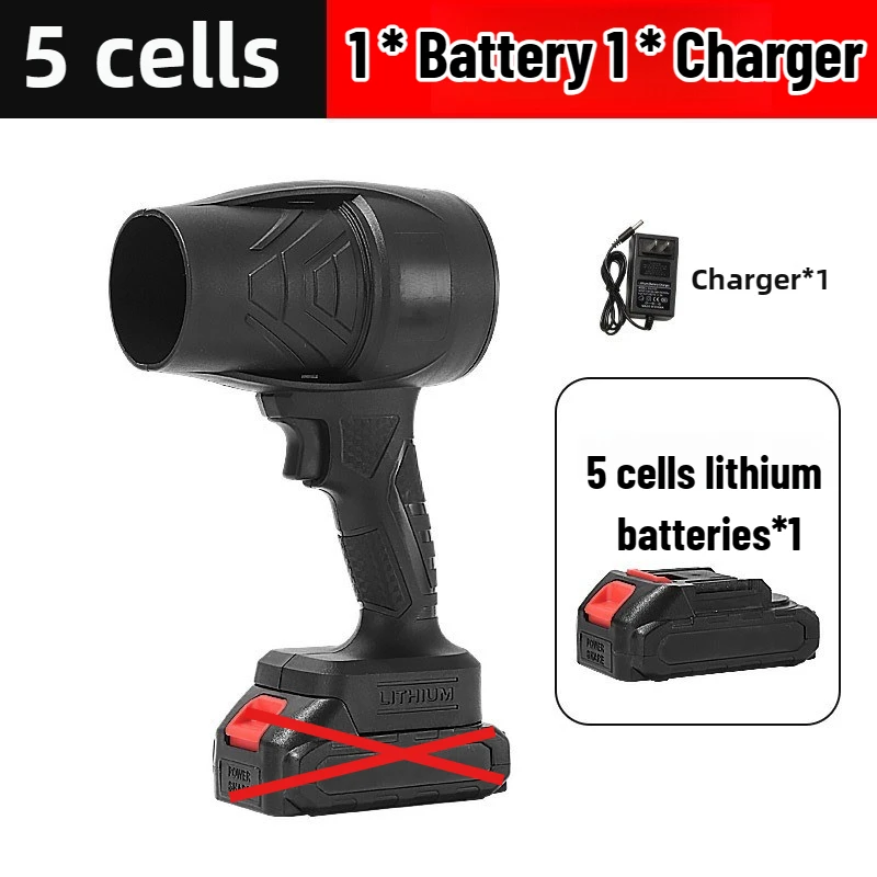 【Fast Delivery】Electric Air Blower 650g Thrust Cordless Handheld Jet Fan Snow Leaf Dust Blowing Tool Turbo Fan Blowers For Makit