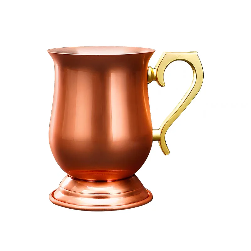 

350ml Moscow Mule Copper Mugs Metal Mug Cup Stainless Steel Beer Wine Coffee Cup