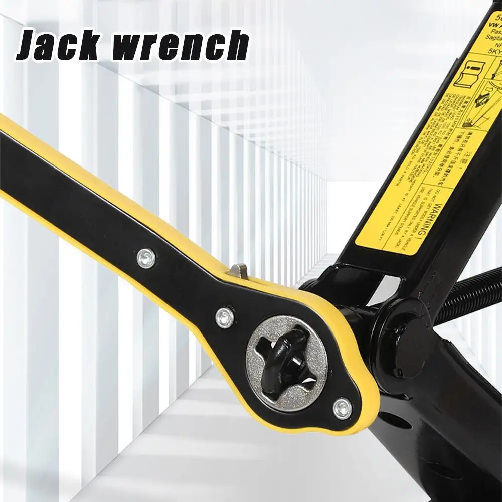 Car Labor-saving Jack Ratchet Wrench Tire Jack Removal Wrench Cross Car Labor Saving Wrench Rocker Arm Car Repair Tool