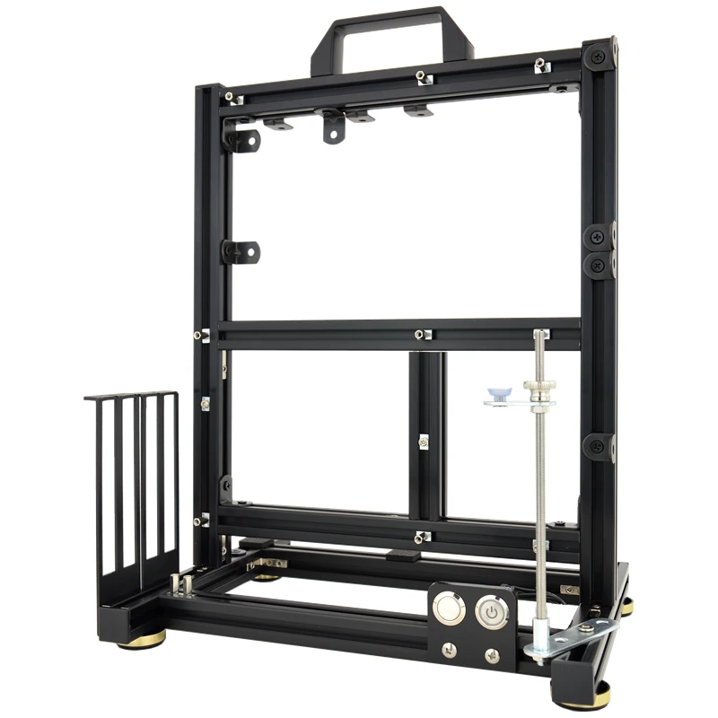 

Open computer case graphics card vertical rack air-cooled aluminum frame ATX e-sports cool DIY desktop chassis LH