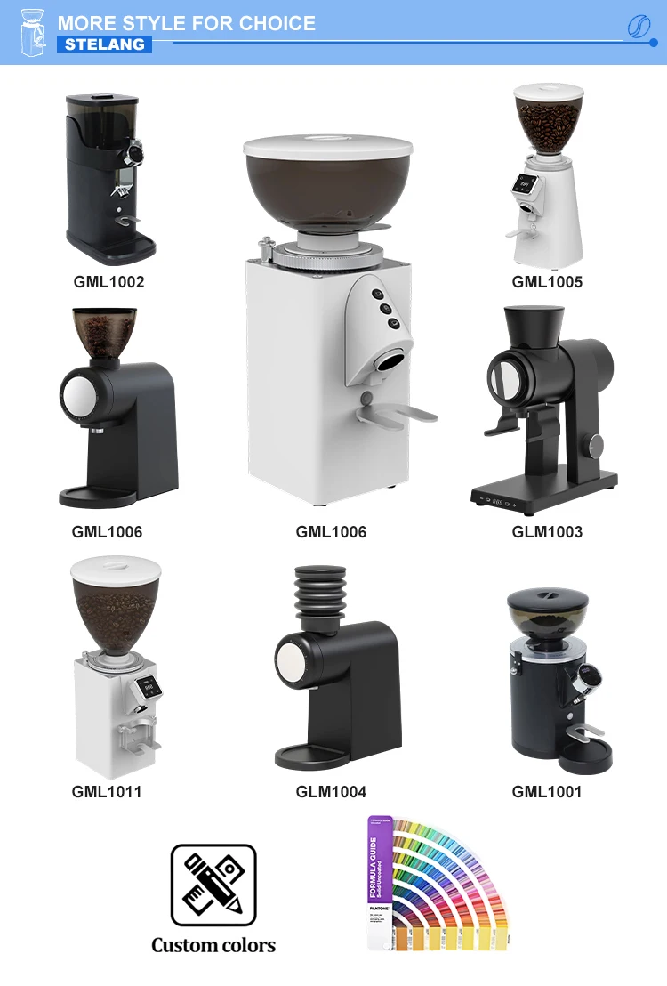 Home Coffee Shops Professional Big Capacity Electric Grinder Coffee Commercial Electric Coffee Grinding