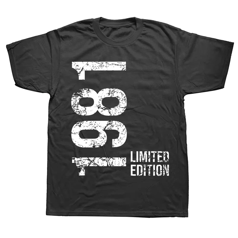 2026 45th Birthday 45 Years Man Woman Retro Vintage 1981 Gift Tee Tops Round Neck Fashion Tshirt Casual Basic T-shirts Summer