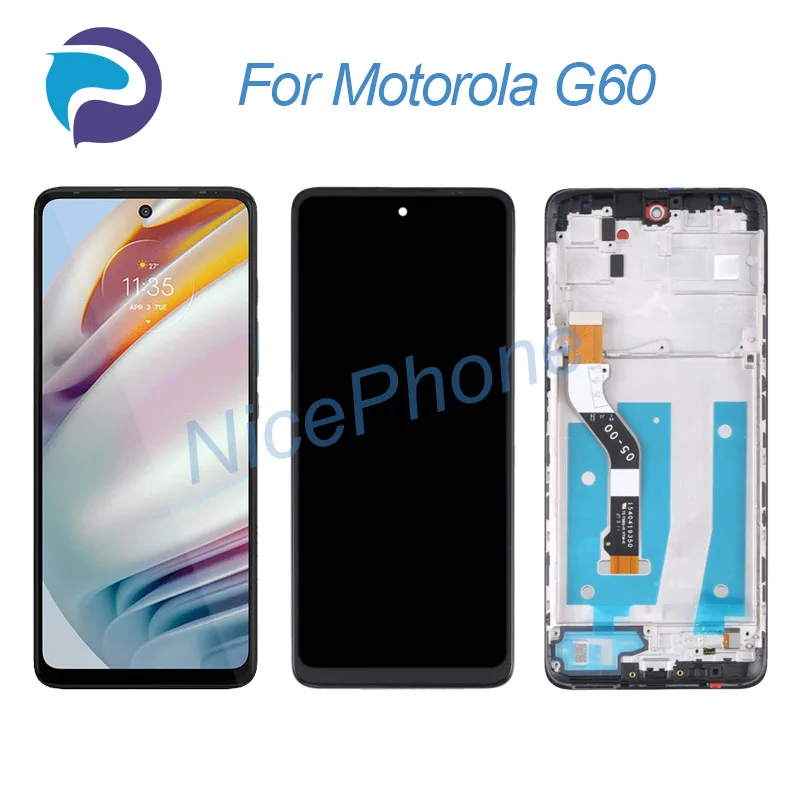 

for Motorola G60 LCD Screen + Touch Digitizer Display 2460*1080 PANB0001/13/15IN Moto G60 LCD Screen display