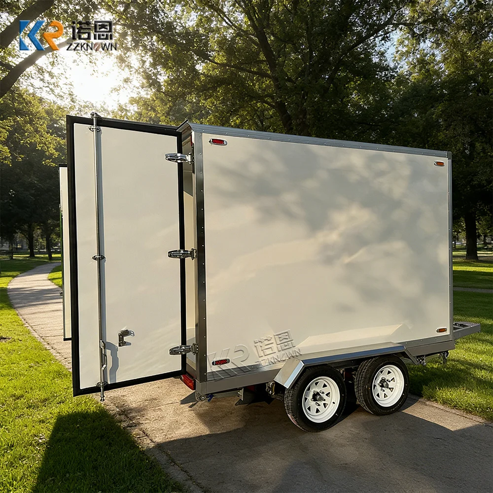 

High Quality Refrigeration Truck Mobile Professional Cold Storage Trailer Reefer Cargo Trailer for Food Distribution