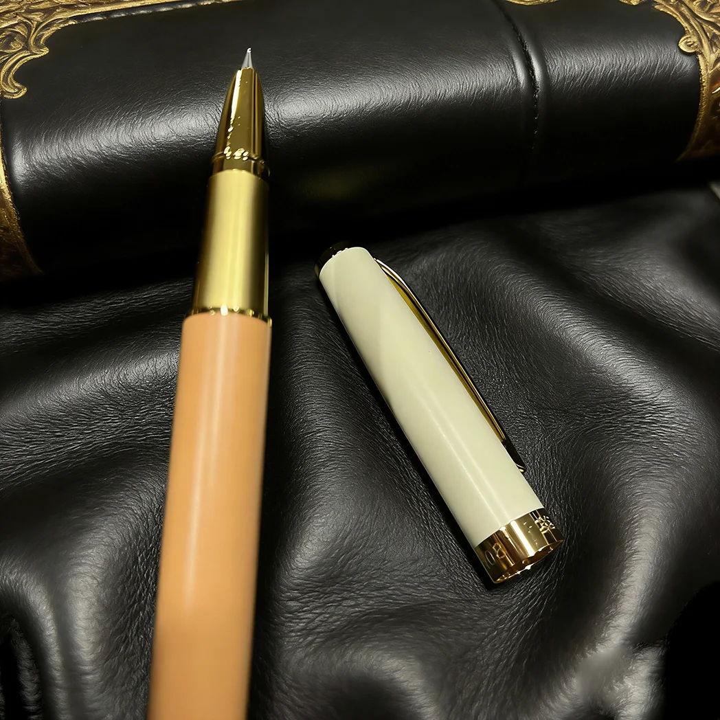 HERO P108 Fountain Pen 2-Pcs Set, Easy 2-Way Ink System, 7 Colors, Lightweight & Smooth, Perfect Student Gift No Ink Included