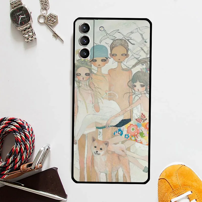 Aya takano Case For Samsung Galaxy S24 Ultra S23 S22 S21 S20 Plus Note 10 Note 20 S9 S10 S21 FE Cover