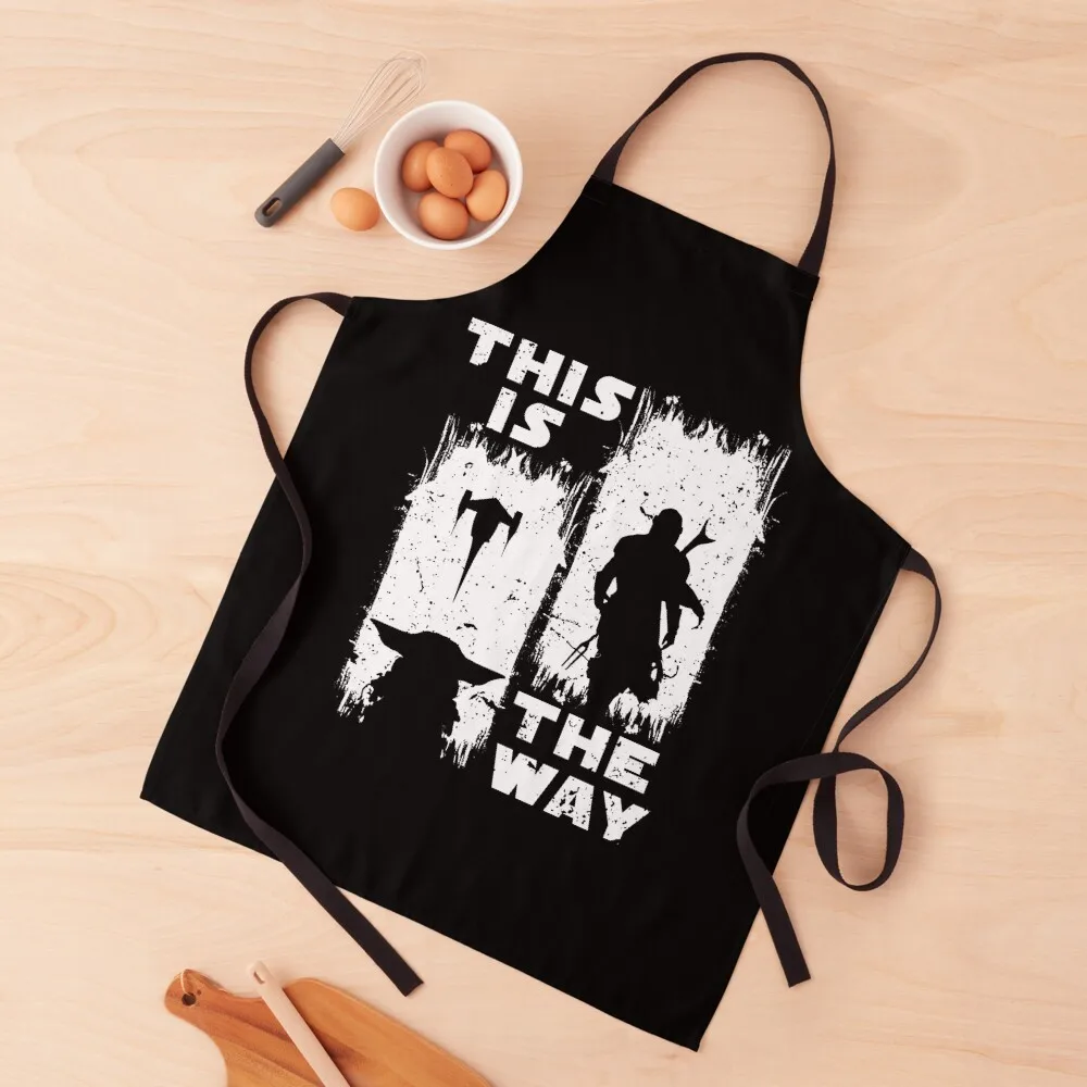 

Mando Retro Vol.3 Apron Men kitchen Kitchen And Household Goods Apron