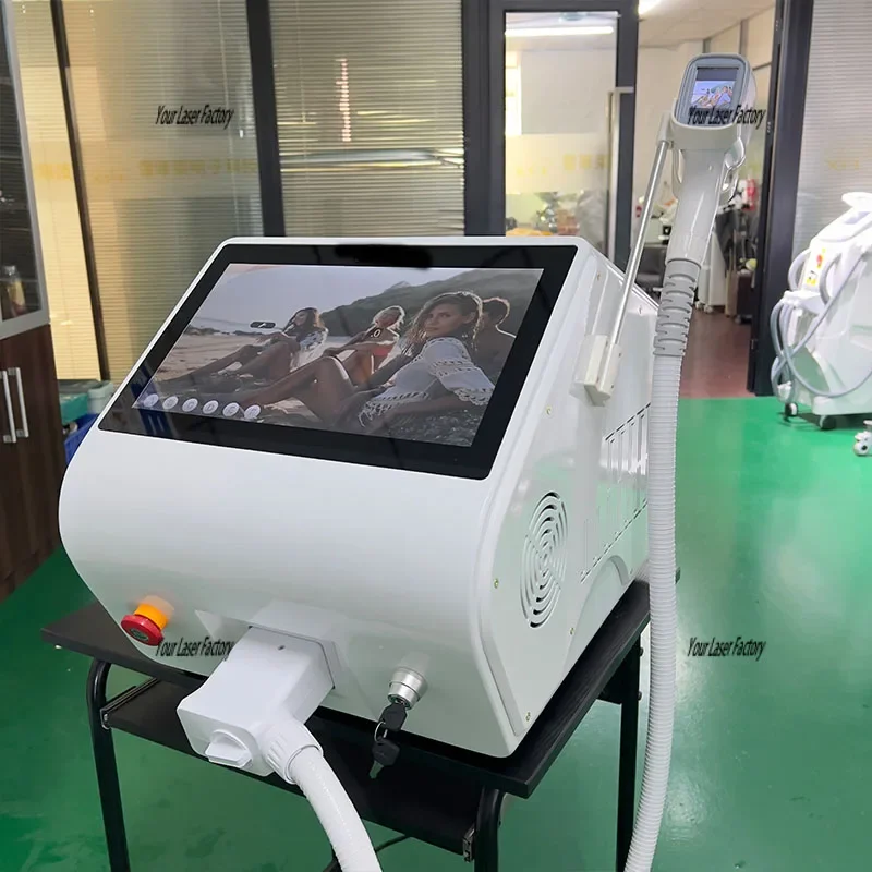 Máquina da remoção do cabelo do laser do diodo, laser Ijs Platina, 755 808 1064nm, 2022, Novo