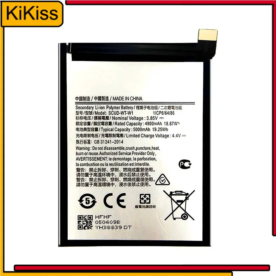 

Для Samsung SM-A226B Galaxy A22 5G SMA226B 5000 мАч Scud-WT-W1 аккумулятор мобильного телефона высокой емкости