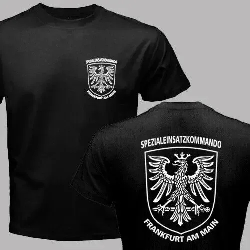 Germany SEK Spezialeinsatzkommando Polizei Berlin Fra Sudbayern Men T-shirt Men Cotton Tees Tops Harajuku Streetwear