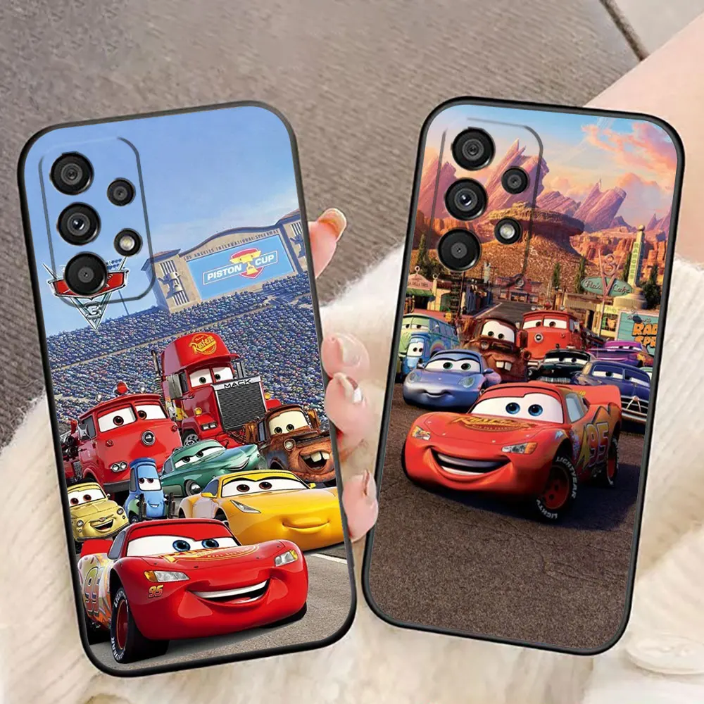 

Lightning McQueen Cars Phone Case For Samsung A14 A15 A16 A22 A23 A26 A32 A34 A35 A36 A51 A52 A53 A54 A55 A56 A71 A72 A73 Case