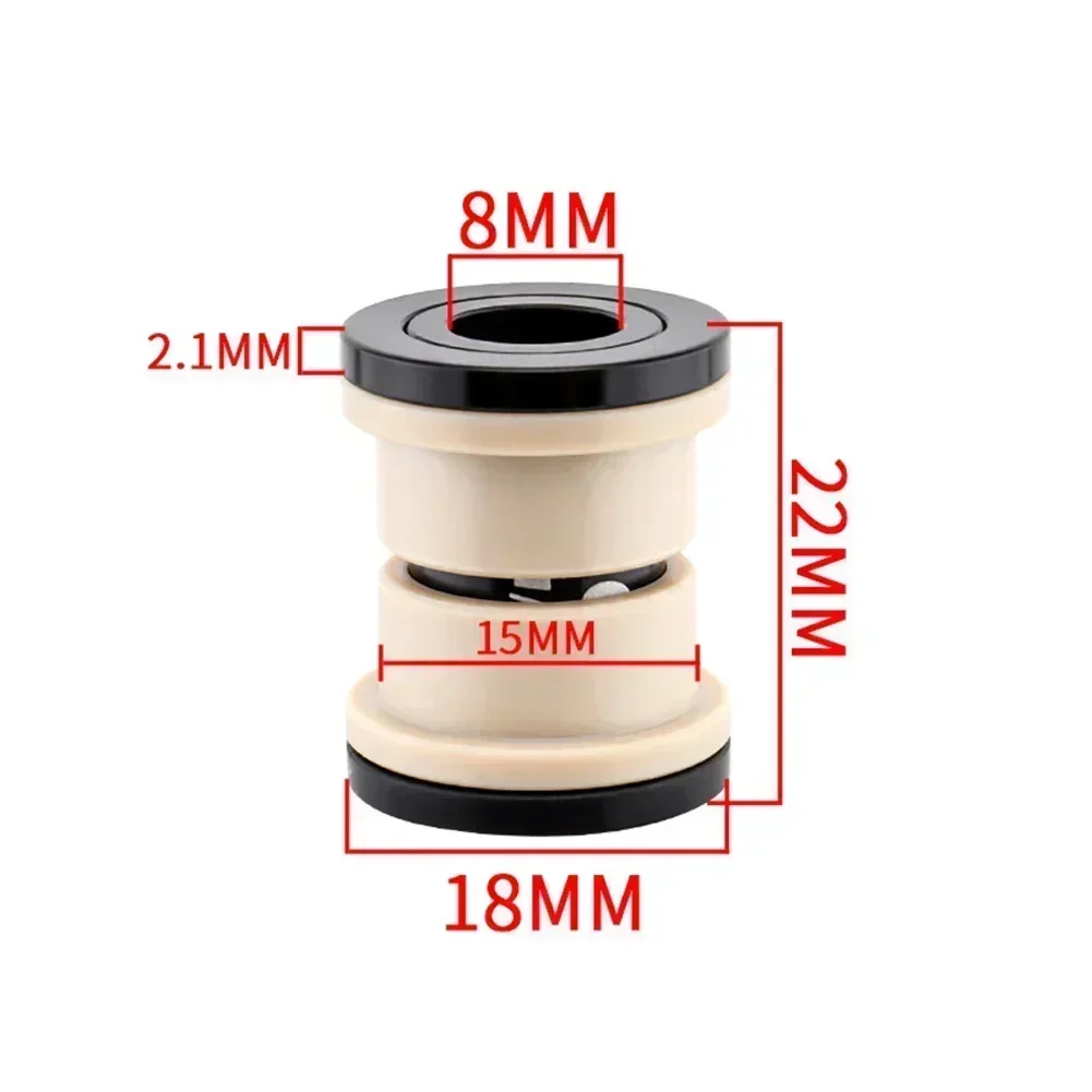 For Fox MTB Rear Shock DU Bushing Kit DH Bike 22-68mm Rear Shock Absorbers Bushing Cycling Bicycle Accessories