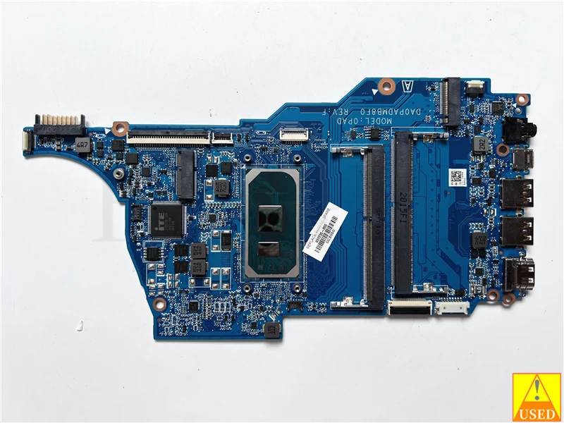 Placa base de portátil usada DA0PADMB8F0 L70914-601 para HP 14-DQ 14S-DQ SRGKF i3-1005G1 5405U, completamente probada, 100% de trabajo