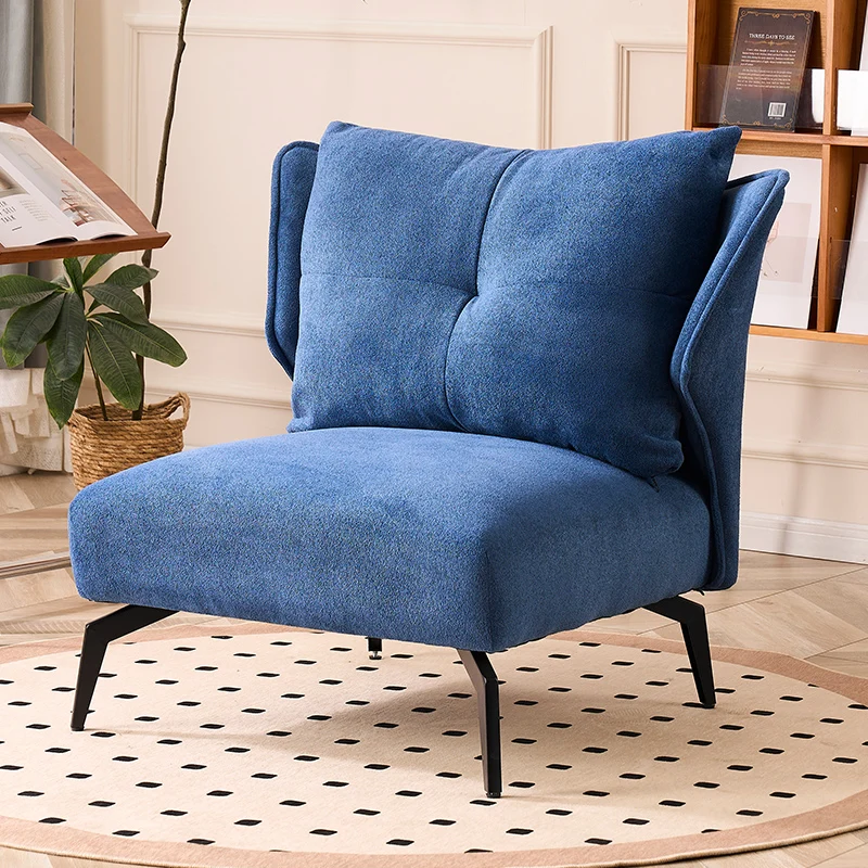 

Wooden Modern Living Room Chairs Comfort Blue Relaxing Puffs Nordic Chairs Cheap Comfortable Sedie Da Soggiorno Home Furniture