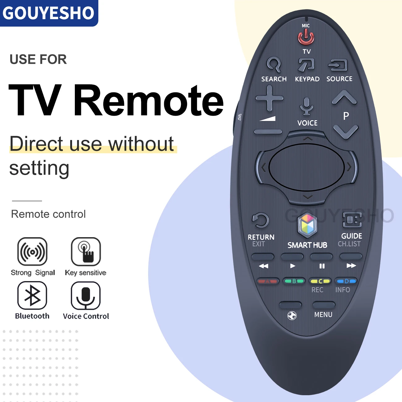 

BN59-01182B Голосовое управление для Samsung TV UA65H6400AWXXY UA32H6400AW UA32H6400AWXXY UA40H6400AW UA40H6400AWXXY UA48H640
