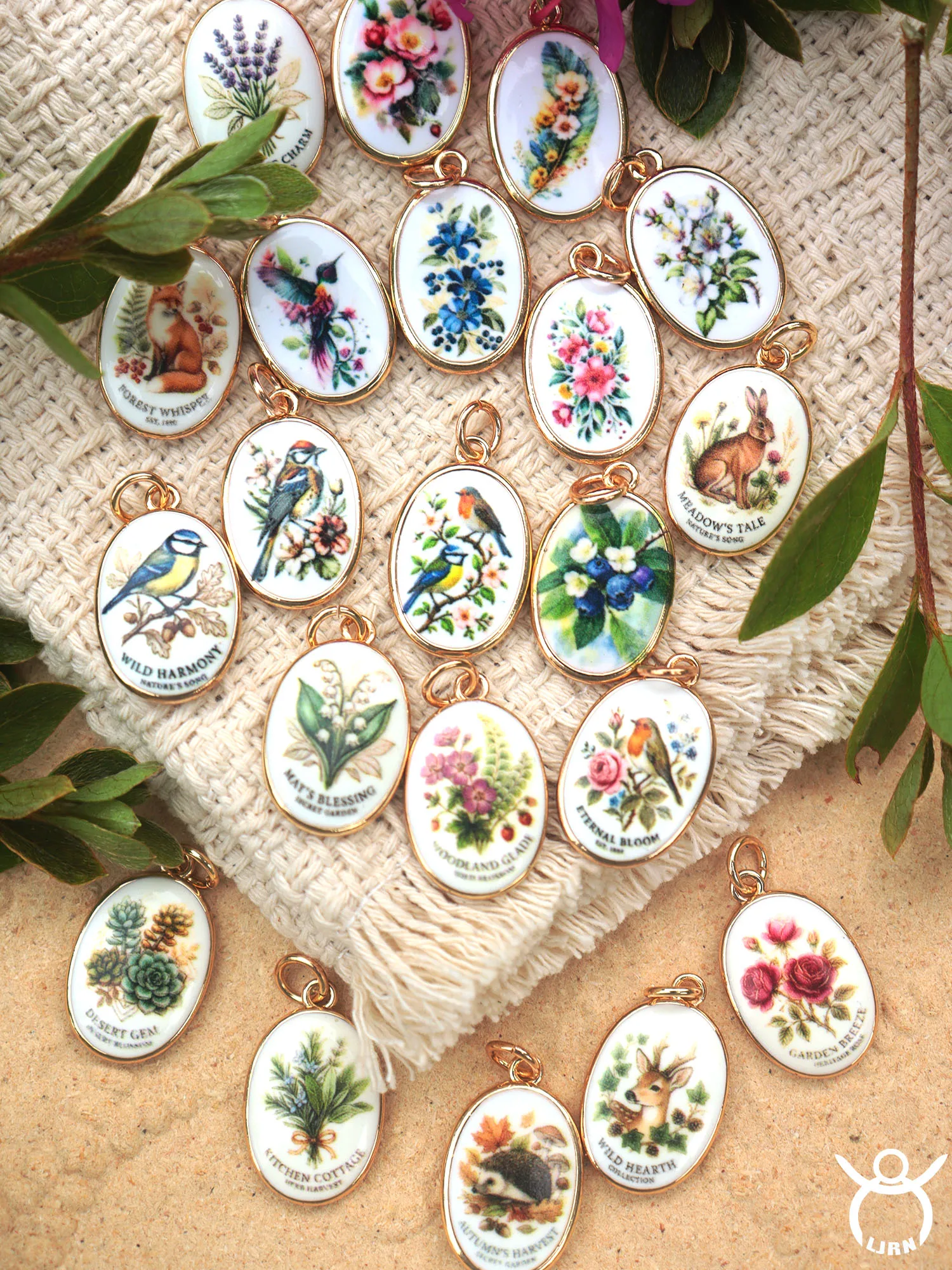 2026 New Ceramic Handmade DIY Birthday Bird Colorful Hand-Drawn Paint INS Necklace Jewelry Making Pendant Accessories