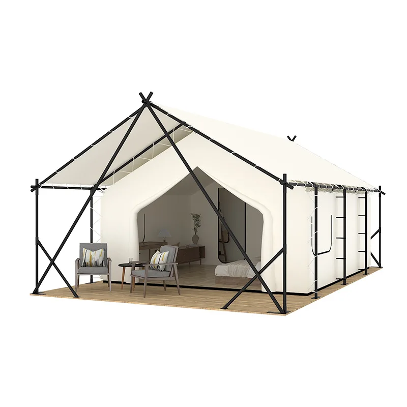 Outdoor Hotel Tent Roof Steel Structure Homestay Team Building Resort Camp Wild Luxury Tent Tent