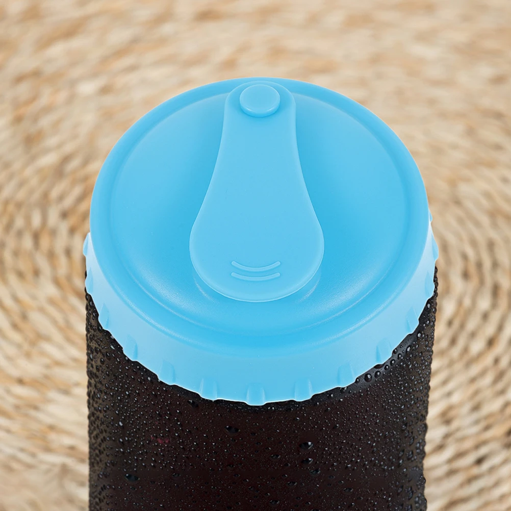 

4pcs Silicone Can Covers Beverage Lids Leakproof Reusable Soda Tops for Cans Soft Drinks Beer Fine Cans Camping Travel Outdoor