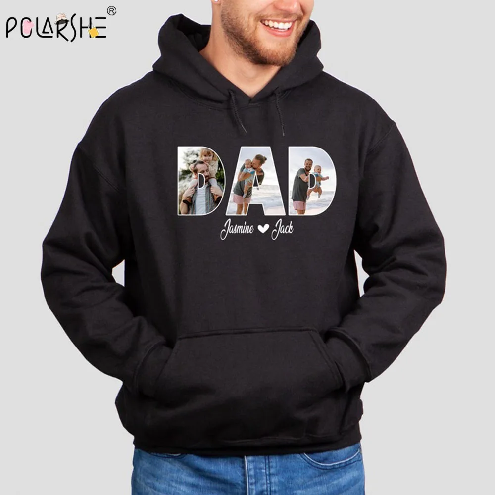Custom Photo Portrait Hoodie Your Image Picture Hoodie Custom Family Bff Photo Hoodie Custom Picture Gifts Unisex Casual