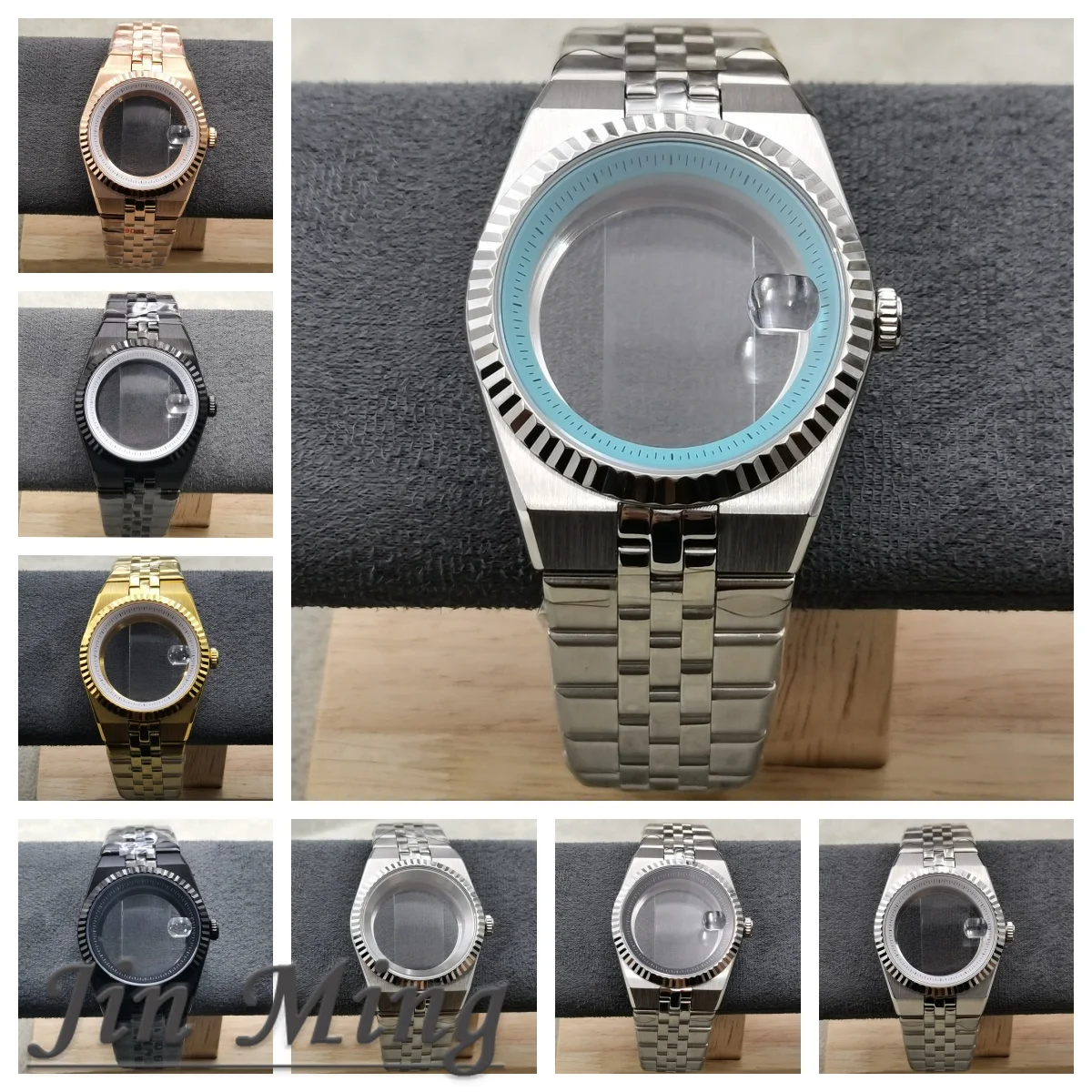 

Высококачественный корпус часов из нержавеющей стали 904L с сапфировым стеклом 40 мм для механизмов NH34, NH35, NH36, подходит для циферблата 28,5 мм Watcn