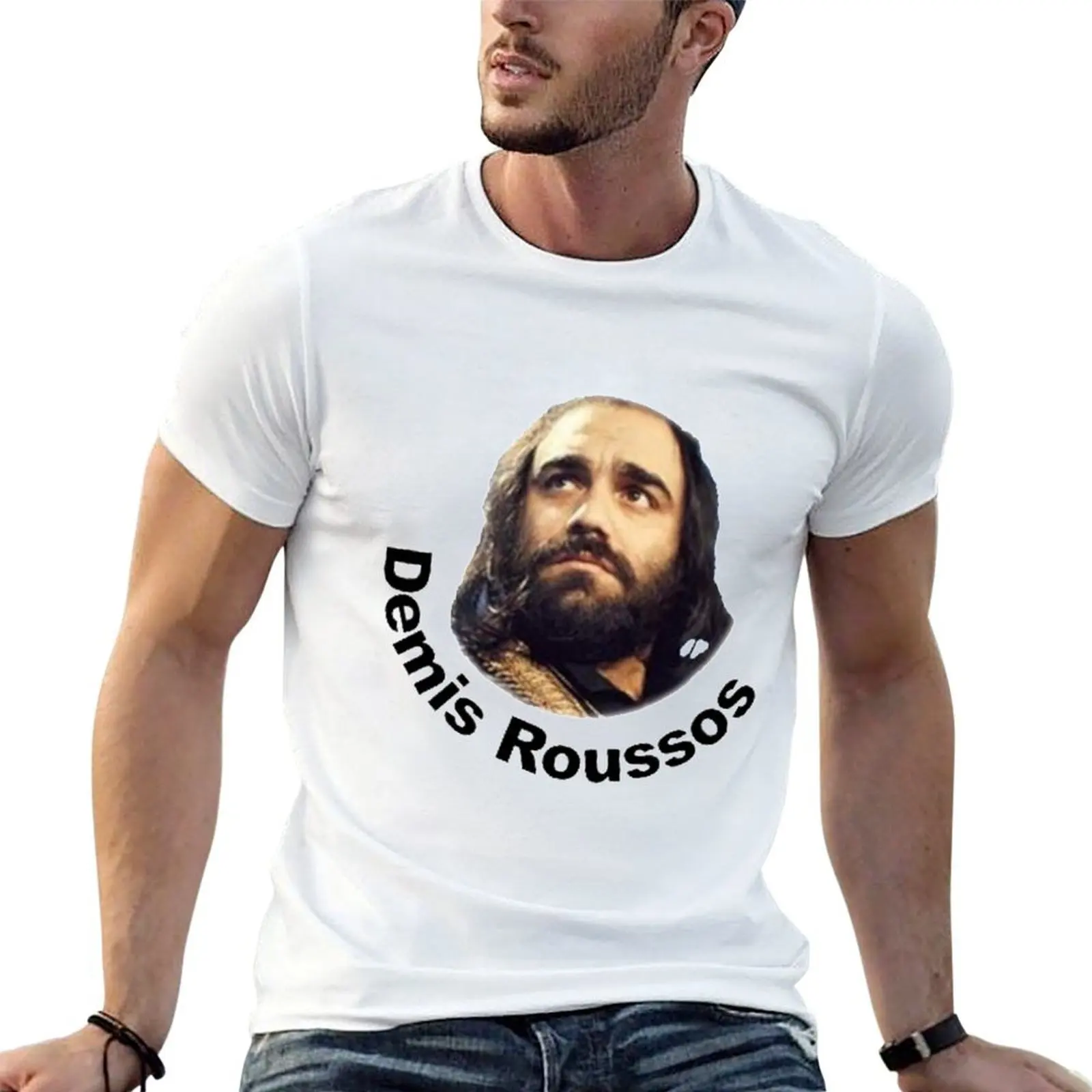 

Great Tribute to Demis Roussos T-Shirt t shirt for man 100 percent cotton anime tshirt T-Shirt